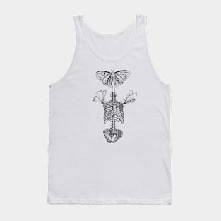 Butterfly skeleton Tank Top